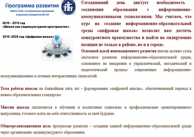 программа развития профессиональной организации